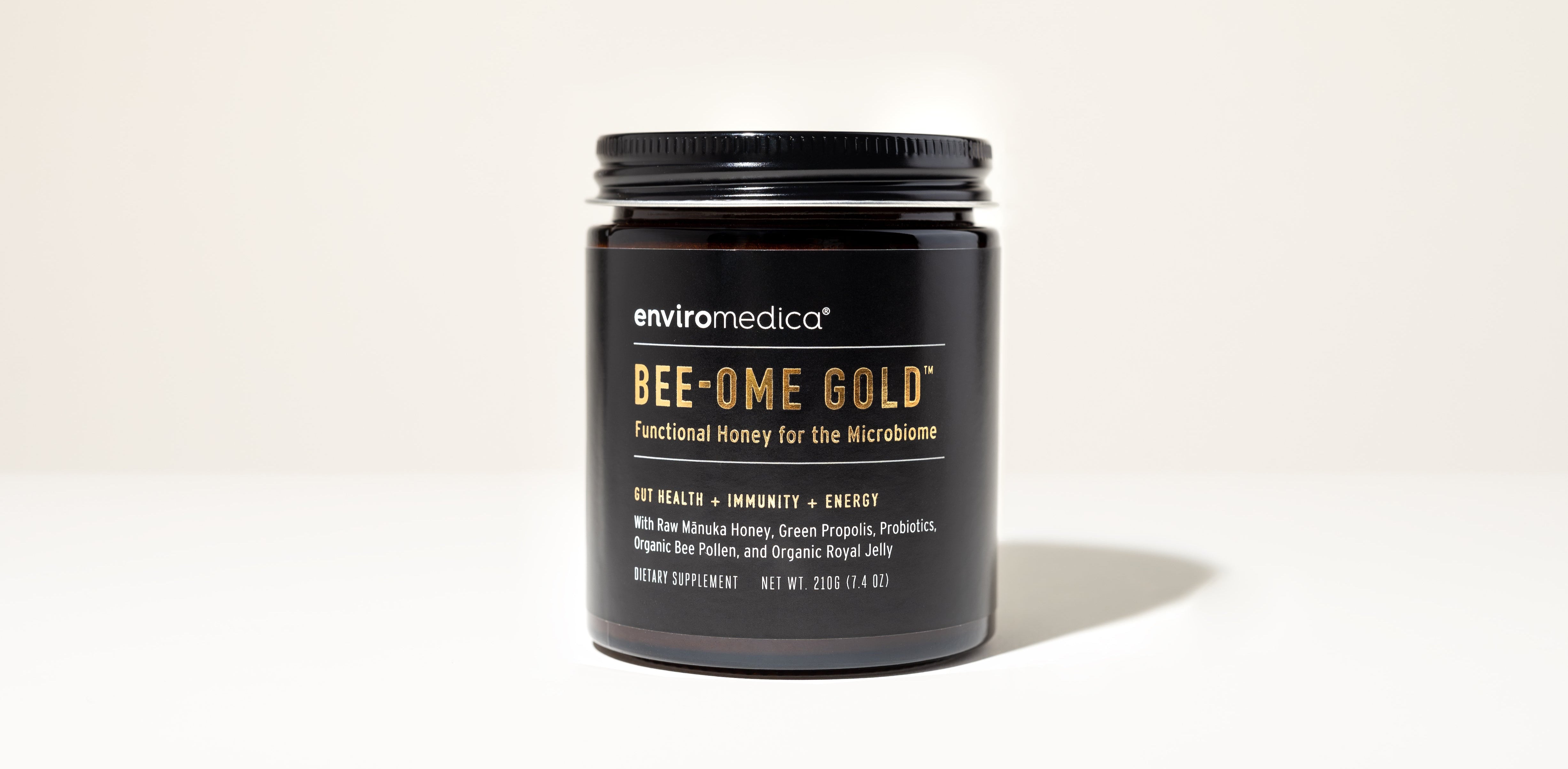 Bee-Ome Gold™ | Rewild Your Gut with Bee Superfoods + Probiotics