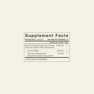 Pastured Cartilage Collagen